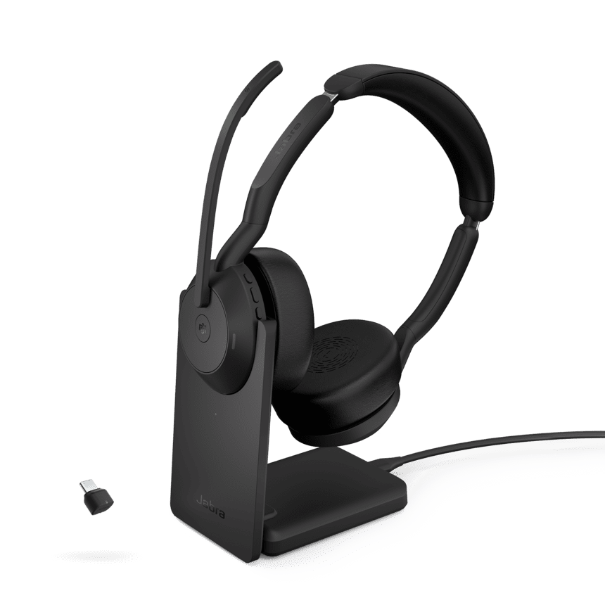 Jabra Evolve2 55Link380c MS Stereo Stand